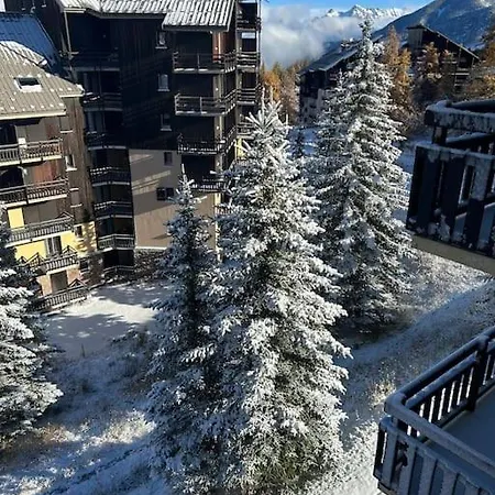 Superbe Studio Avec Terrasse Risoul Exterior foto